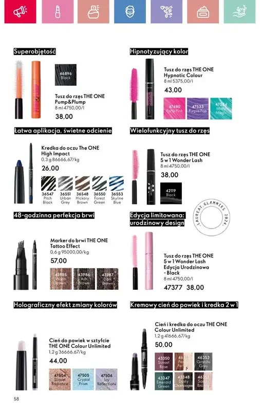 Oriflame - gazetka promocyjna Katalog 5/2025 od niedzieli 23.03 do soboty 12.04 - strona 58
