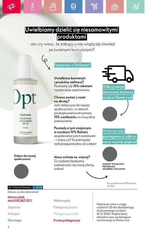 Oriflame - gazetka promocyjna Katalog 5/2025 od niedzieli 23.03 do soboty 12.04 - strona 2