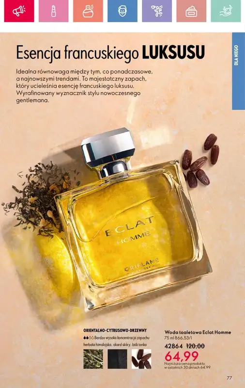 Oriflame - gazetka promocyjna Katalog 5/2025 od niedzieli 23.03 do soboty 12.04 - strona 77