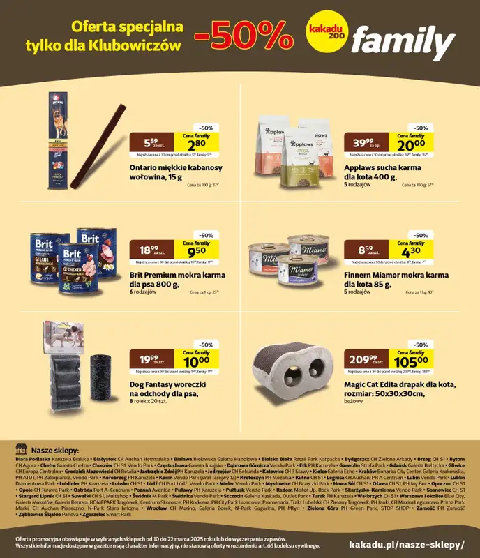 KAKADU - gazetka promocyjna Gazetka od poniedziałku 10.03 do soboty 22.03 - strona 8