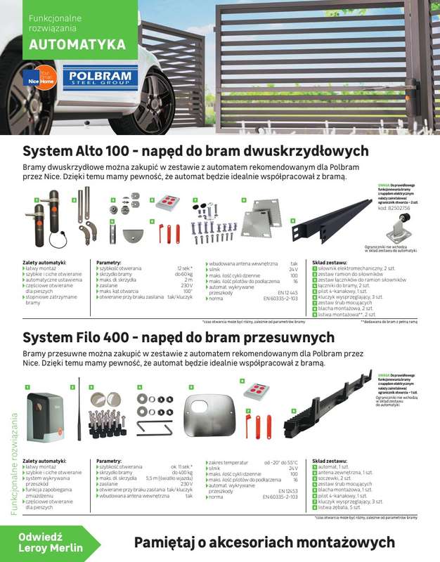 Leroy Merlin - gazetka promocyjna Katalog Ogrodzenia i domki narzędziowe 2025 od poniedziałku 10.03 do niedzieli 30.11 - strona 26