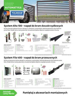 Leroy Merlin - gazetka promocyjna Katalog Ogrodzenia i domki narzędziowe 2025 od poniedziałku 10.03 do niedzieli 30.11 - strona 26 Leroy Merlin - gazetka promocyjna Katalog Ogrodzenia i domki narzędziowe 2025 od poniedziałku 10.03 do niedzieli 30.11 - strona 26