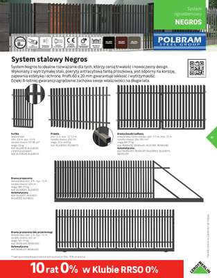 Leroy Merlin - gazetka promocyjna Katalog Ogrodzenia i domki narzędziowe 2025 od poniedziałku 10.03 do niedzieli 30.11 - strona 17