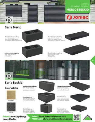Leroy Merlin - gazetka promocyjna Katalog Ogrodzenia i domki narzędziowe 2025 od poniedziałku 10.03 do niedzieli 30.11 - strona 33 Leroy Merlin - gazetka promocyjna Katalog Ogrodzenia i domki narzędziowe 2025 od poniedziałku 10.03 do niedzieli 30.11 - strona 33