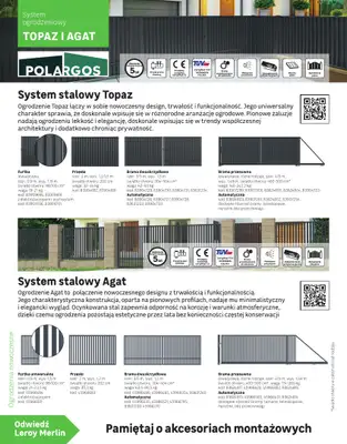 Leroy Merlin - gazetka promocyjna Katalog Ogrodzenia i domki narzędziowe 2025 od poniedziałku 10.03 do niedzieli 30.11 - strona 16 Leroy Merlin - gazetka promocyjna Katalog Ogrodzenia i domki narzędziowe 2025 od poniedziałku 10.03 do niedzieli 30.11 - strona 16