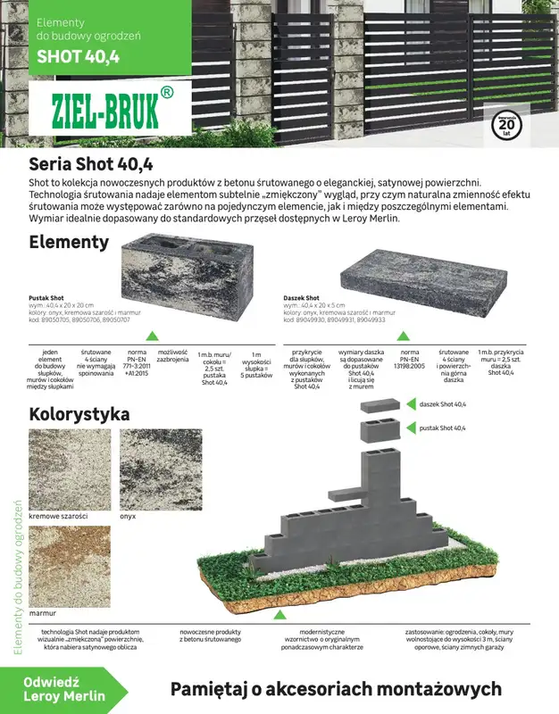 Leroy Merlin - gazetka promocyjna Katalog Ogrodzenia i domki narzędziowe 2025 od poniedziałku 10.03 do niedzieli 30.11 - strona 28