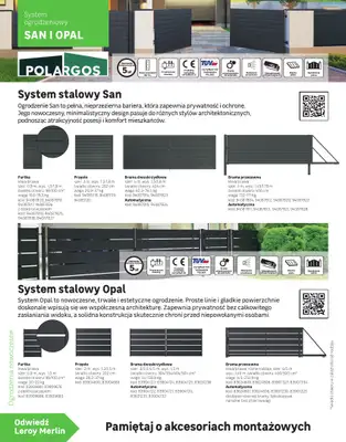Leroy Merlin - gazetka promocyjna Katalog Ogrodzenia i domki narzędziowe 2025 od poniedziałku 10.03 do niedzieli 30.11 - strona 12 Leroy Merlin - gazetka promocyjna Katalog Ogrodzenia i domki narzędziowe 2025 od poniedziałku 10.03 do niedzieli 30.11 - strona 12