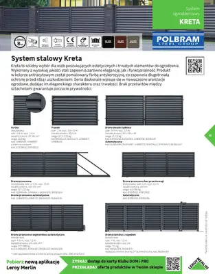 Leroy Merlin - gazetka promocyjna Katalog Ogrodzenia i domki narzędziowe 2025 od poniedziałku 10.03 do niedzieli 30.11 - strona 13 Leroy Merlin - gazetka promocyjna Katalog Ogrodzenia i domki narzędziowe 2025 od poniedziałku 10.03 do niedzieli 30.11 - strona 13