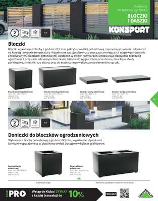 Leroy Merlin - gazetka promocyjna Katalog Ogrodzenia i domki narzędziowe 2025 od poniedziałku 10.03 do niedzieli 30.11 - strona 31