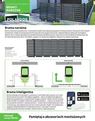 Leroy Merlin - gazetka promocyjna Katalog Ogrodzenia i domki narzędziowe 2025 od poniedziałku 10.03 do niedzieli 30.11 - strona 24 Leroy Merlin - gazetka promocyjna Katalog Ogrodzenia i domki narzędziowe 2025 od poniedziałku 10.03 do niedzieli 30.11 - strona 24