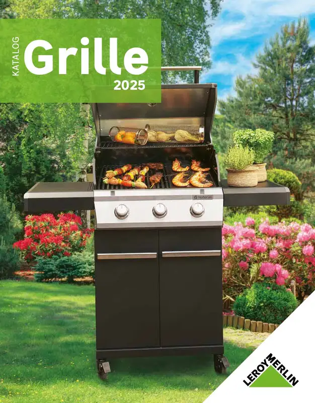 Leroy Merlin - gazetka promocyjna Katalog Grille 2025 od poniedziałku 10.03 do niedzieli 30.11