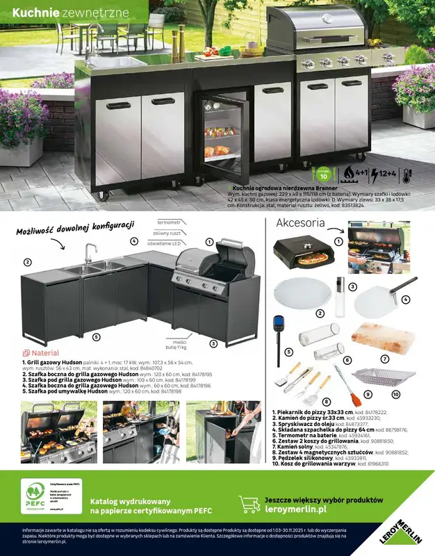 Leroy Merlin - gazetka promocyjna Katalog Grille 2025 od poniedziałku 10.03 do niedzieli 30.11 - strona 24