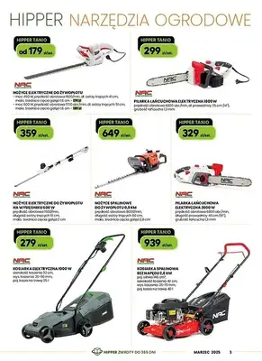 HIPPER.pl - gazetka promocyjna Gazetka od poniedziałku 10.03 do niedzieli 16.03 - strona 3 HIPPER.pl - gazetka promocyjna Gazetka od poniedziałku 10.03 do niedzieli 16.03 - strona 3