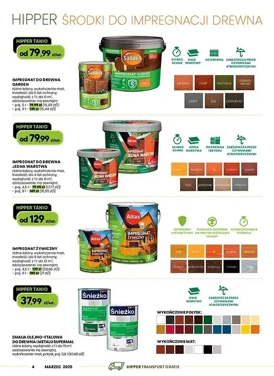 HIPPER.pl - gazetka promocyjna Gazetka od poniedziałku 10.03 do niedzieli 16.03 - strona 4