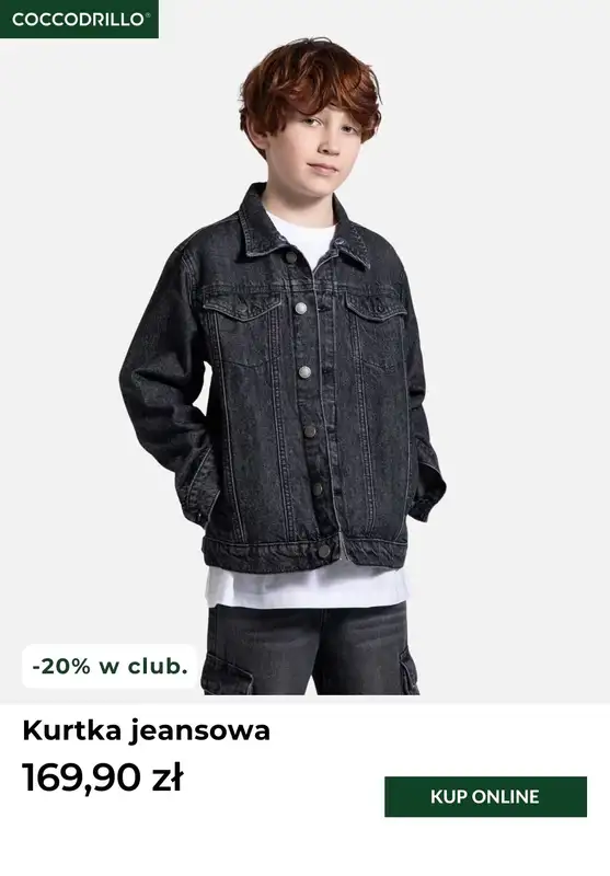 Coccodrillo - gazetka promocyjna Tylko w club. -20% na nowe kolekcje przy zakupie za min. 100 zł od poniedziałku 10.03  - strona 13