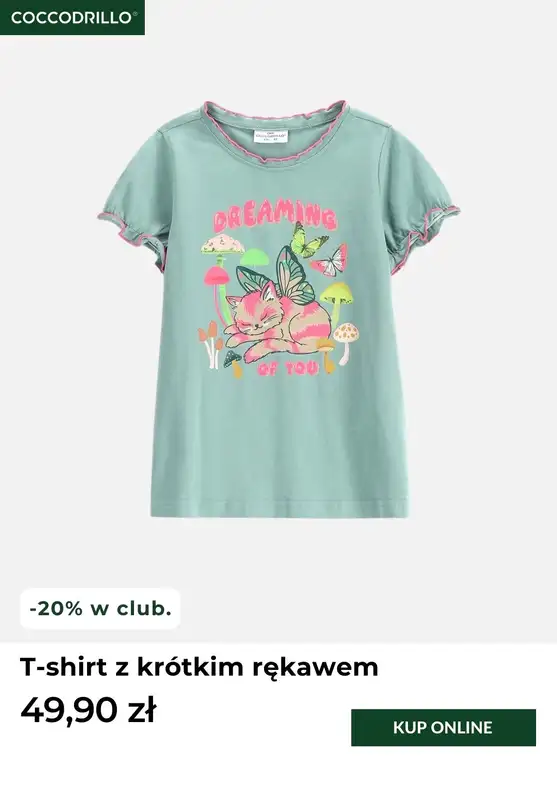 Coccodrillo - gazetka promocyjna Tylko w club. -20% na nowe kolekcje przy zakupie za min. 100 zł od poniedziałku 10.03  - strona 2