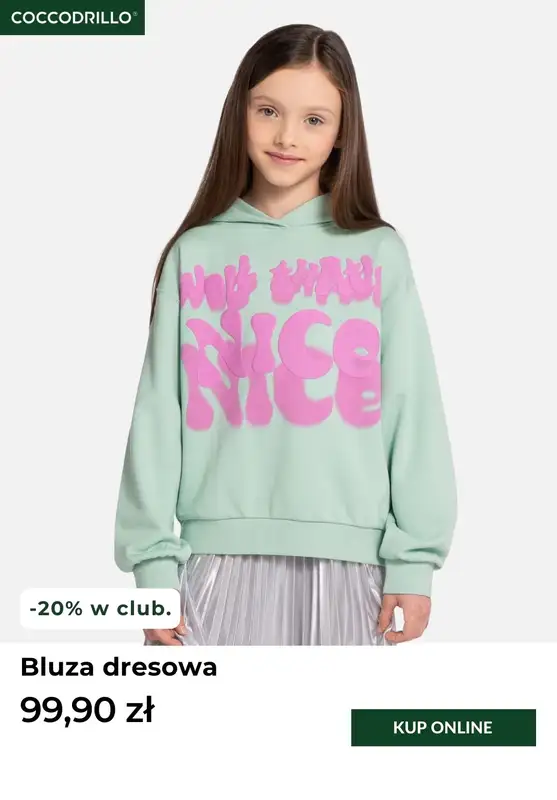 Coccodrillo - gazetka promocyjna Tylko w club. -20% na nowe kolekcje przy zakupie za min. 100 zł od poniedziałku 10.03  - strona 15