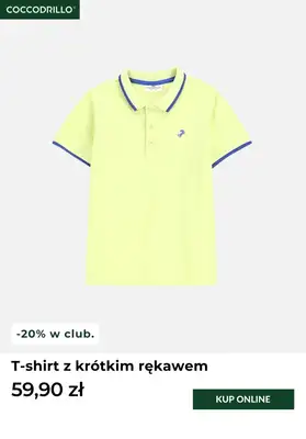 Coccodrillo - gazetka promocyjna Tylko w club. -20% na nowe kolekcje przy zakupie za min. 100 zł od poniedziałku 10.03  - strona 9