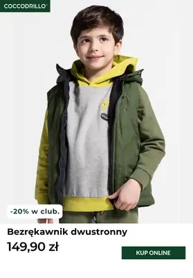 Coccodrillo - gazetka promocyjna Tylko w club. -20% na nowe kolekcje przy zakupie za min. 100 zł od poniedziałku 10.03  - strona 16