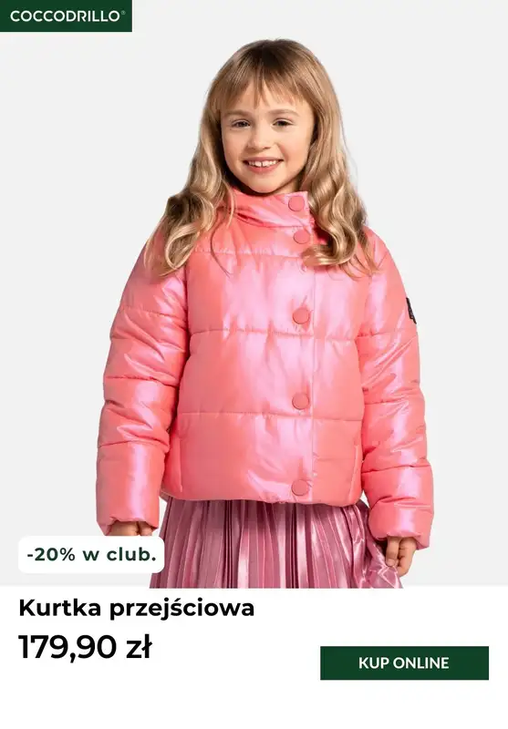 Coccodrillo - gazetka promocyjna Tylko w club. -20% na nowe kolekcje przy zakupie za min. 100 zł od poniedziałku 10.03  - strona 6