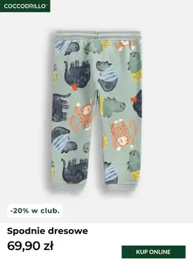 Coccodrillo - gazetka promocyjna Tylko w club. -20% na nowe kolekcje przy zakupie za min. 100 zł od poniedziałku 10.03  - strona 8