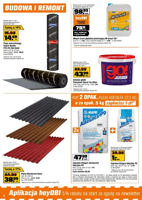 OBI - gazetka promocyjna OBI - katalog ogród od środy 12.03 do wtorku 25.03 - strona 6