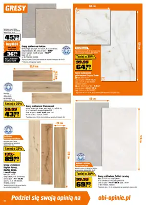OBI - gazetka promocyjna OBI - katalog ogród od środy 12.03 do wtorku 25.03 - strona 14