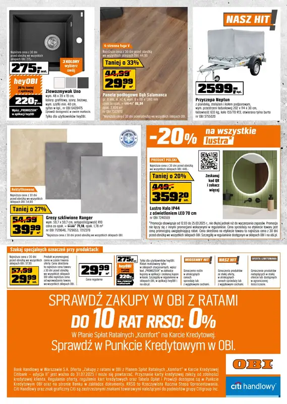 OBI - gazetka promocyjna OBI - katalog ogród od środy 12.03 do wtorku 25.03 - strona 16