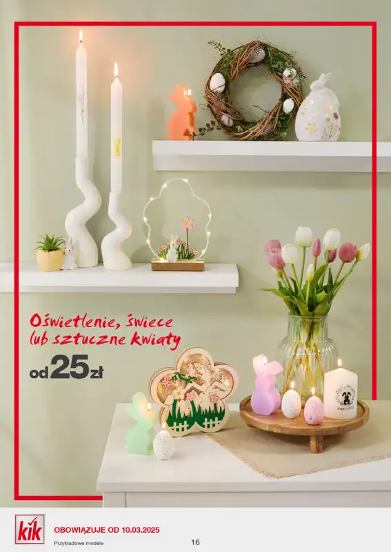 KiK - gazetka promocyjna Gazetka od poniedziałku 10.03 do niedzieli 16.03 - strona 16