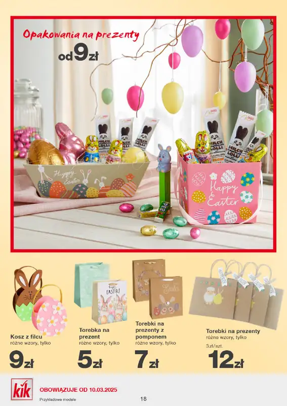 KiK - gazetka promocyjna Gazetka od poniedziałku 10.03 do niedzieli 16.03 - strona 18