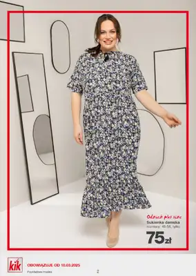 KiK - gazetka promocyjna Gazetka od poniedziałku 10.03 do niedzieli 16.03 - strona 2
