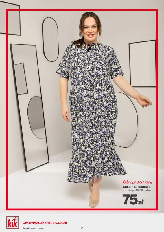KiK - gazetka promocyjna Gazetka od poniedziałku 10.03 do niedzieli 16.03 - strona 2