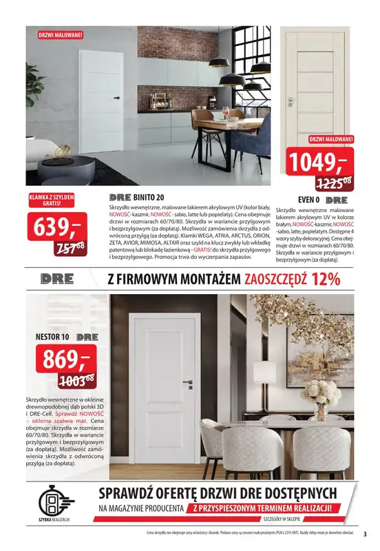 Dobre Dla Domu - gazetka promocyjna Katalog promocji od środy 12.03 do środy 30.04 - strona 3