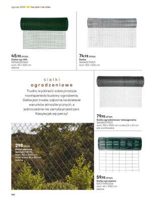 Castorama - gazetka promocyjna Katalog Ogrody, tarasy i balkony 2025 od środy 12.03 do środy 31.12 - strona 250