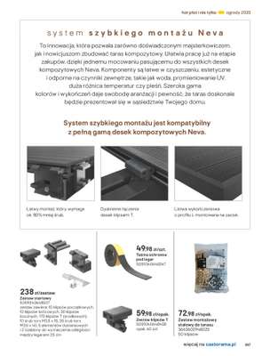 Castorama - gazetka promocyjna Katalog Ogrody, tarasy i balkony 2025 od środy 12.03 do środy 31.12 - strona 267