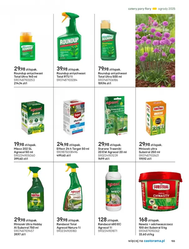 Castorama - gazetka promocyjna Katalog Ogrody, tarasy i balkony 2025 od środy 12.03 do środy 31.12 - strona 155
