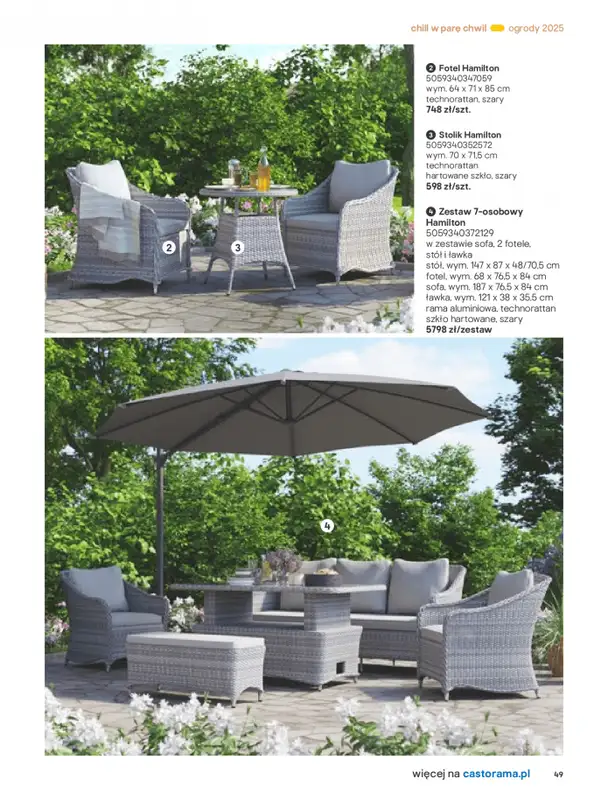 Castorama - gazetka promocyjna Katalog Ogrody, tarasy i balkony 2025 od środy 12.03 do środy 31.12 - strona 49