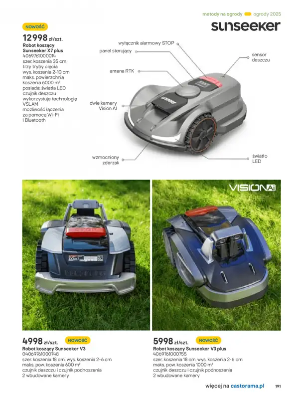 Castorama - gazetka promocyjna Katalog Ogrody, tarasy i balkony 2025 od środy 12.03 do środy 31.12 - strona 191