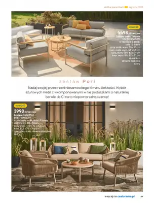 Castorama - gazetka promocyjna Katalog Ogrody, tarasy i balkony 2025 od środy 12.03 do środy 31.12 - strona 59 Castorama - gazetka promocyjna Katalog Ogrody, tarasy i balkony 2025 od środy 12.03 do środy 31.12 - strona 59