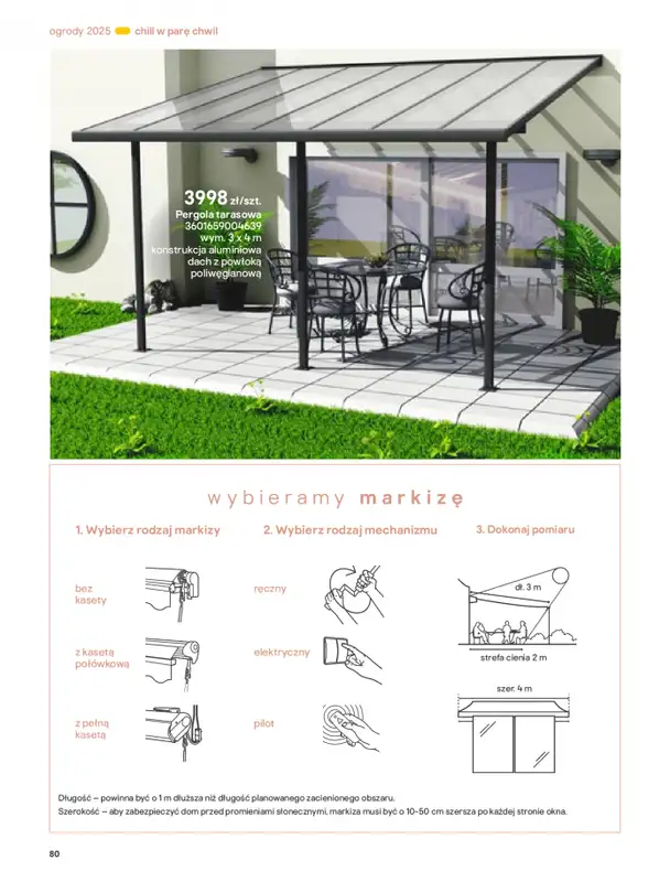Castorama - gazetka promocyjna Katalog Ogrody, tarasy i balkony 2025 od środy 12.03 do środy 31.12 - strona 80