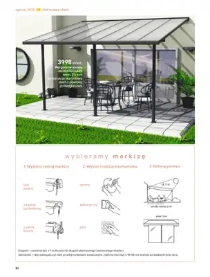 Castorama - gazetka promocyjna Katalog Ogrody, tarasy i balkony 2025 od środy 12.03 do środy 31.12 - strona 80 Castorama - gazetka promocyjna Katalog Ogrody, tarasy i balkony 2025 od środy 12.03 do środy 31.12 - strona 80