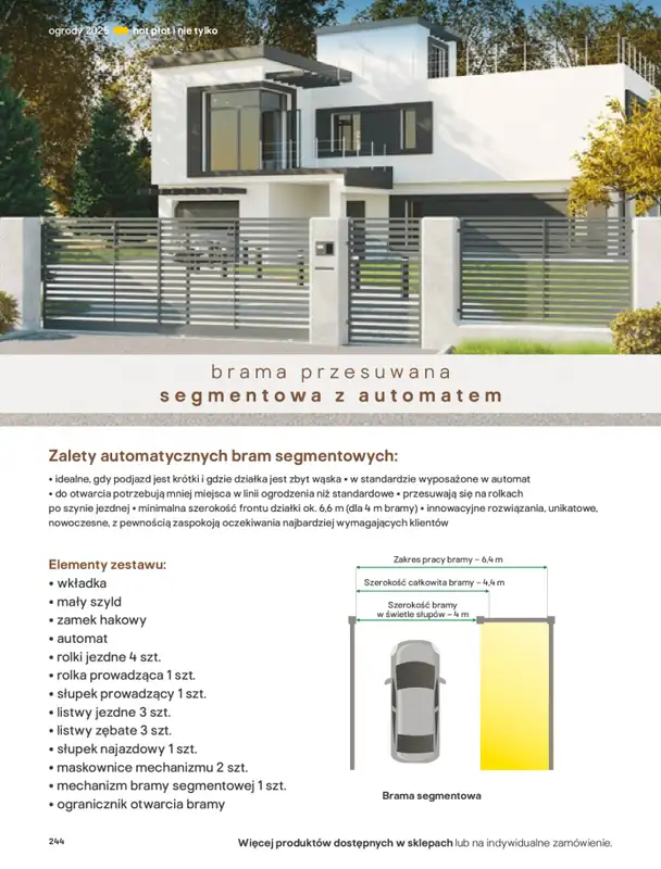 Castorama - gazetka promocyjna Katalog Ogrody, tarasy i balkony 2025 od środy 12.03 do środy 31.12 - strona 244