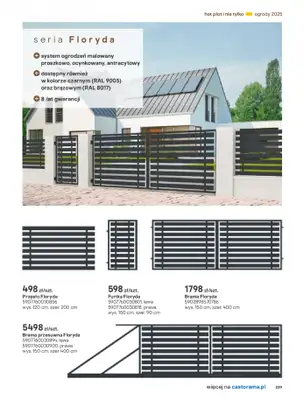 Castorama - gazetka promocyjna Katalog Ogrody, tarasy i balkony 2025 od środy 12.03 do środy 31.12 - strona 239 Castorama - gazetka promocyjna Katalog Ogrody, tarasy i balkony 2025 od środy 12.03 do środy 31.12 - strona 239