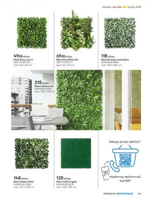 Castorama - gazetka promocyjna Katalog Ogrody, tarasy i balkony 2025 od środy 12.03 do środy 31.12 - strona 247 Castorama - gazetka promocyjna Katalog Ogrody, tarasy i balkony 2025 od środy 12.03 do środy 31.12 - strona 247