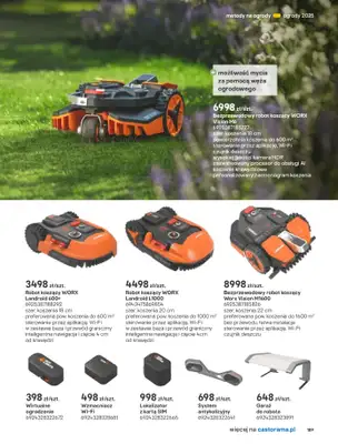 Castorama - gazetka promocyjna Katalog Ogrody, tarasy i balkony 2025 od środy 12.03 do środy 31.12 - strona 189 Castorama - gazetka promocyjna Katalog Ogrody, tarasy i balkony 2025 od środy 12.03 do środy 31.12 - strona 189