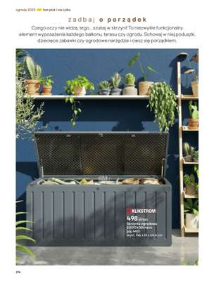 Castorama - gazetka promocyjna Katalog Ogrody, tarasy i balkony 2025 od środy 12.03 do środy 31.12 - strona 296