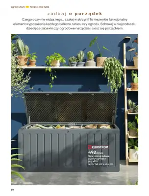Castorama - gazetka promocyjna Katalog Ogrody, tarasy i balkony 2025 od środy 12.03 do środy 31.12 - strona 296 Castorama - gazetka promocyjna Katalog Ogrody, tarasy i balkony 2025 od środy 12.03 do środy 31.12 - strona 296