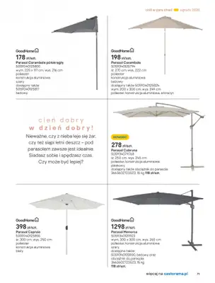 Castorama - gazetka promocyjna Katalog Ogrody, tarasy i balkony 2025 od środy 12.03 do środy 31.12 - strona 71 Castorama - gazetka promocyjna Katalog Ogrody, tarasy i balkony 2025 od środy 12.03 do środy 31.12 - strona 71