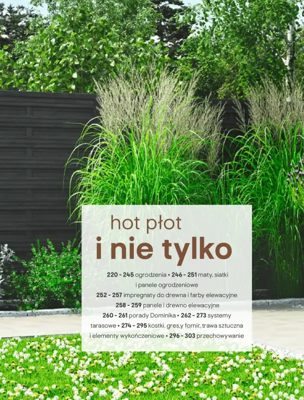 Castorama - gazetka promocyjna Katalog Ogrody, tarasy i balkony 2025 od środy 12.03 do środy 31.12 - strona 218