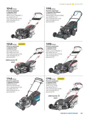 Castorama - gazetka promocyjna Katalog Ogrody, tarasy i balkony 2025 od środy 12.03 do środy 31.12 - strona 209 Castorama - gazetka promocyjna Katalog Ogrody, tarasy i balkony 2025 od środy 12.03 do środy 31.12 - strona 209